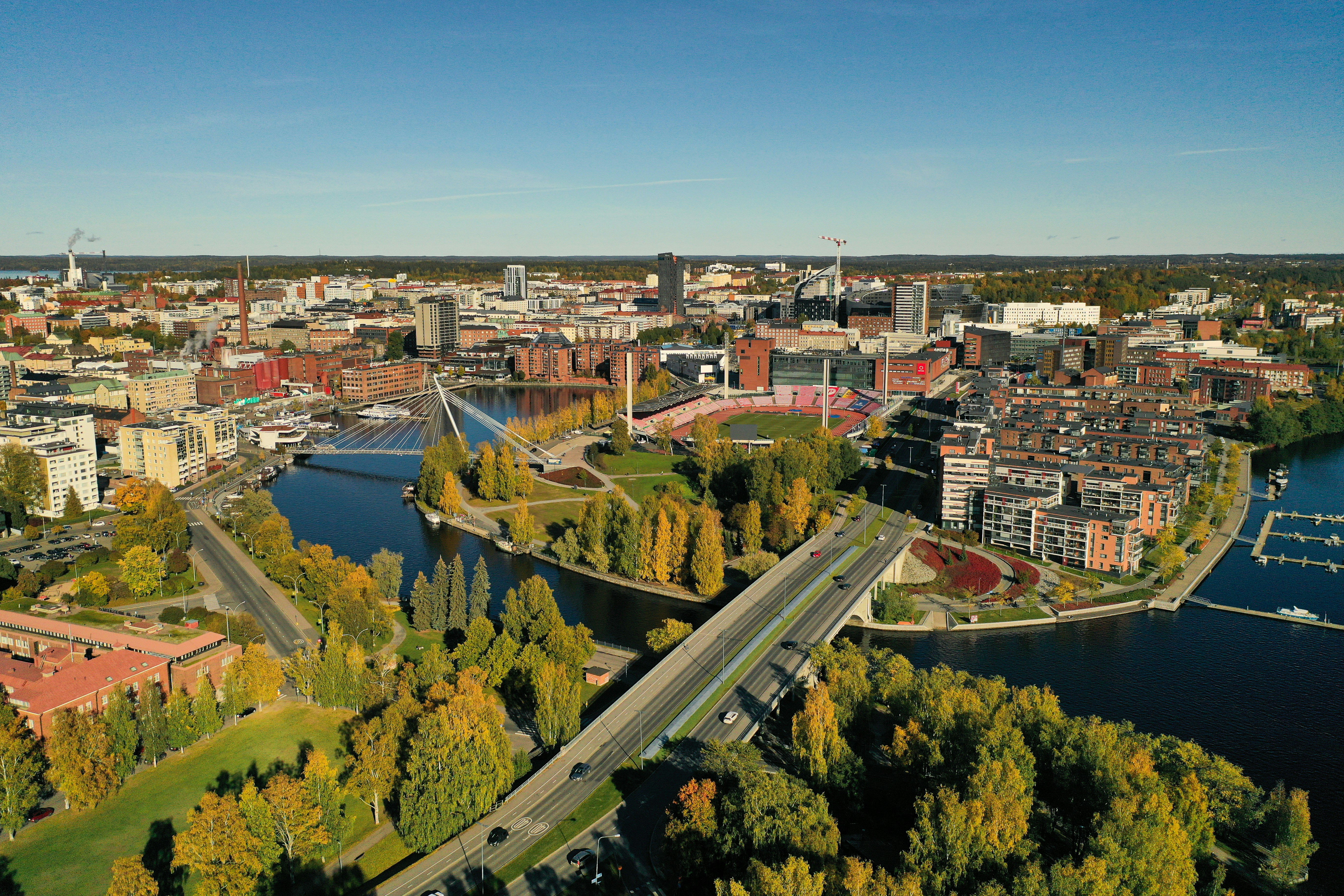 Tampere city view